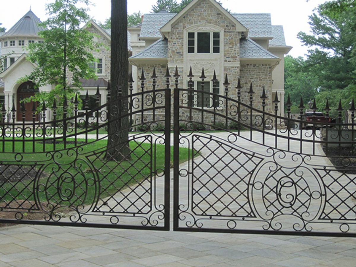 Three Reasons Why Wrought Iron Gates are a Better Investment Than Steel Gates Custom Gates and Fences New Jersey Anthony Cacciola
